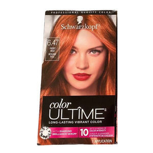 Schwarzkopf | Hair | Schwarzkopf Ultime Hair Color Cream 647 Fiery Red ...